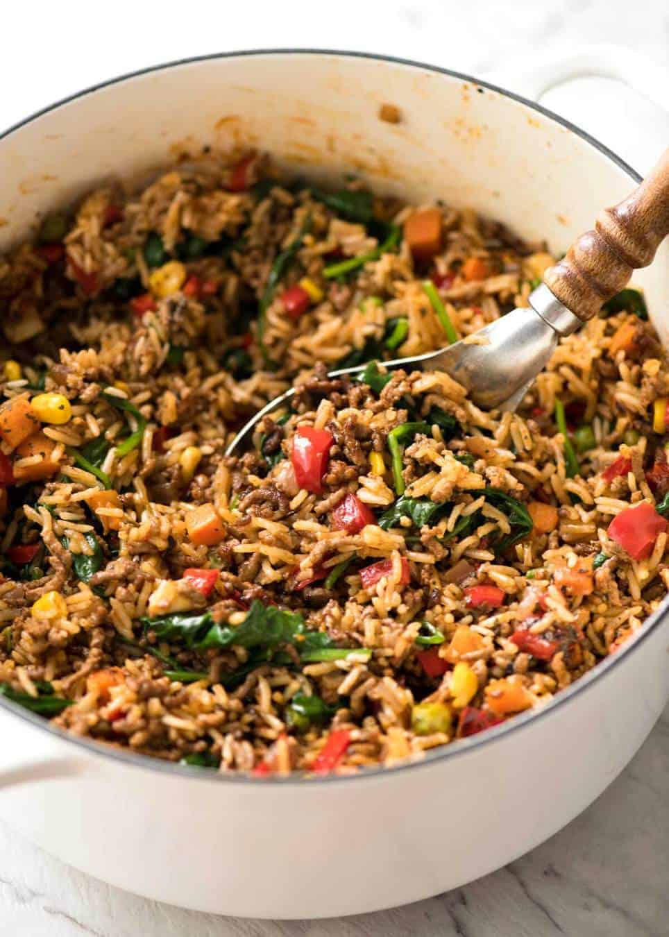 Beef and Rice with Veggies