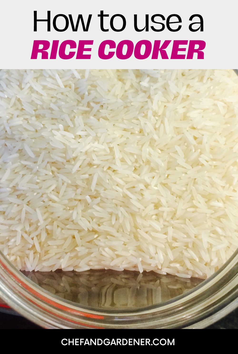 rice cooker usage made easy