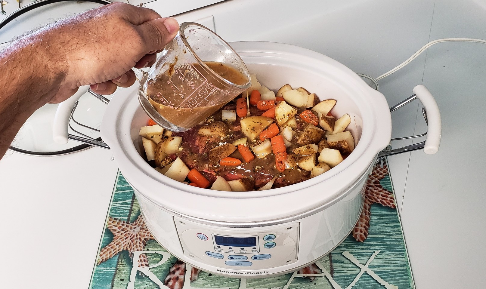 cooking in a slow cooker