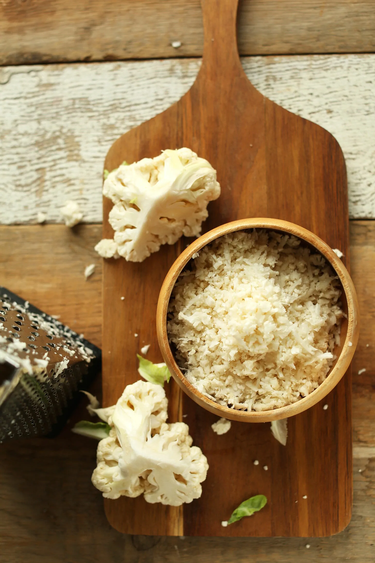 Cauliflower rice - rice alternatives