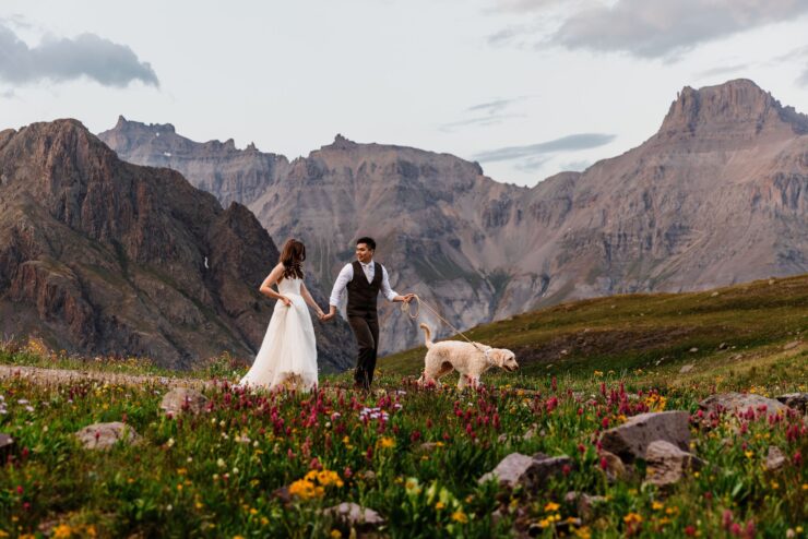 wedding in a national park